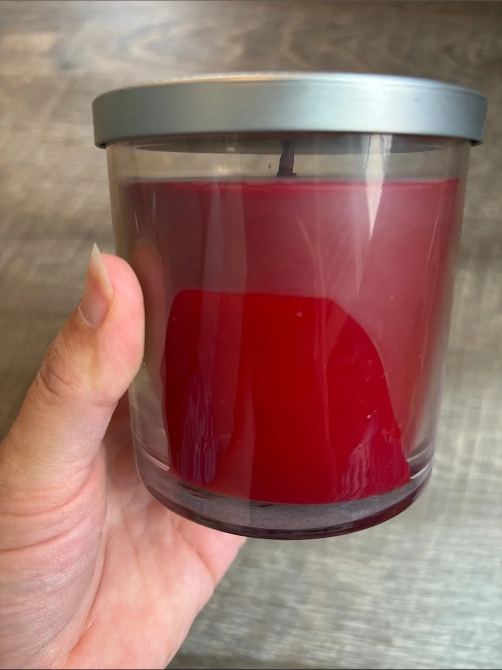 Yankee Candle Red Apple Wreath Small Jar Candle 7oz. with Lid NEW